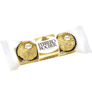 3 Bombones chocolate Ferrero Rocher - Imagen 1