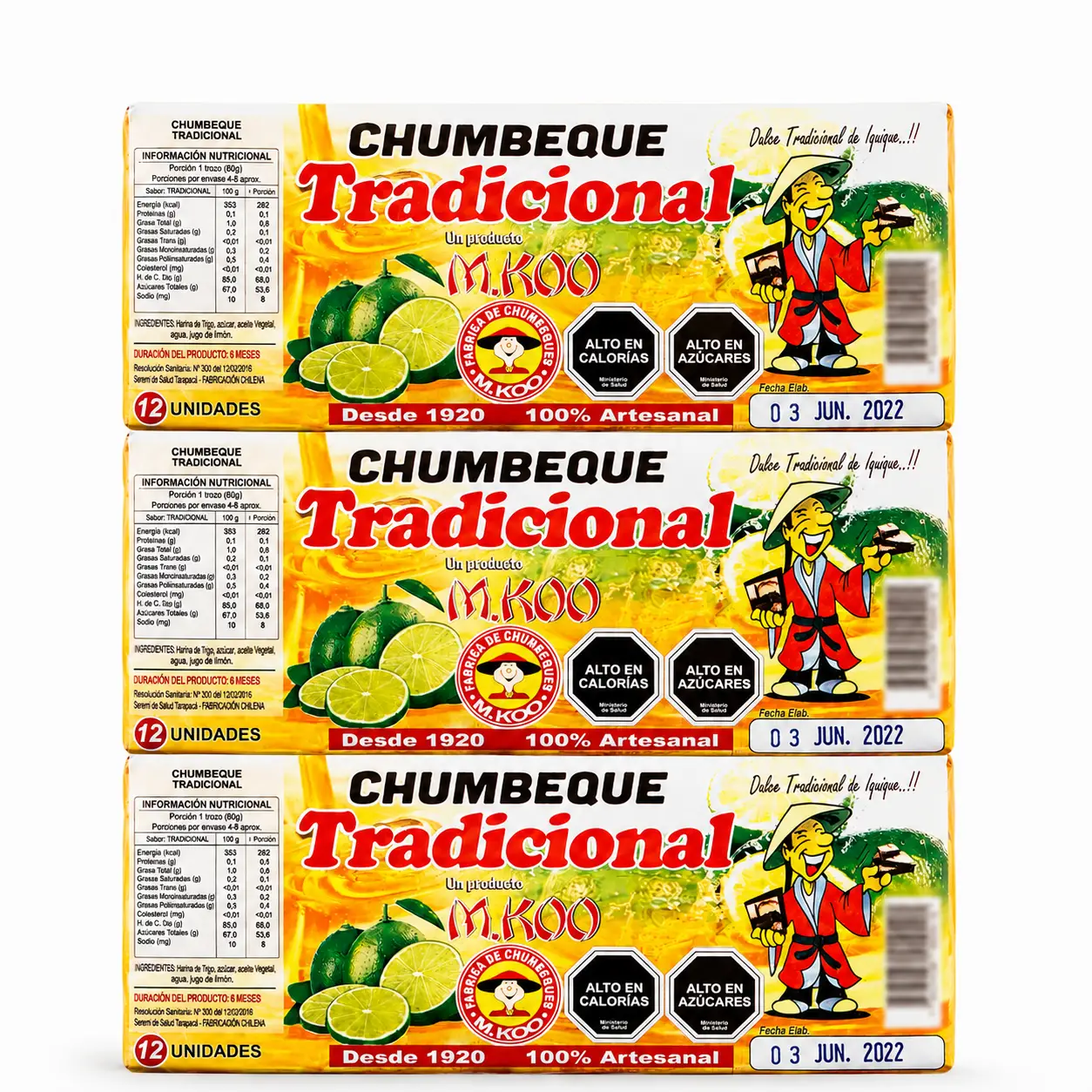 Chumbeques Pack 3